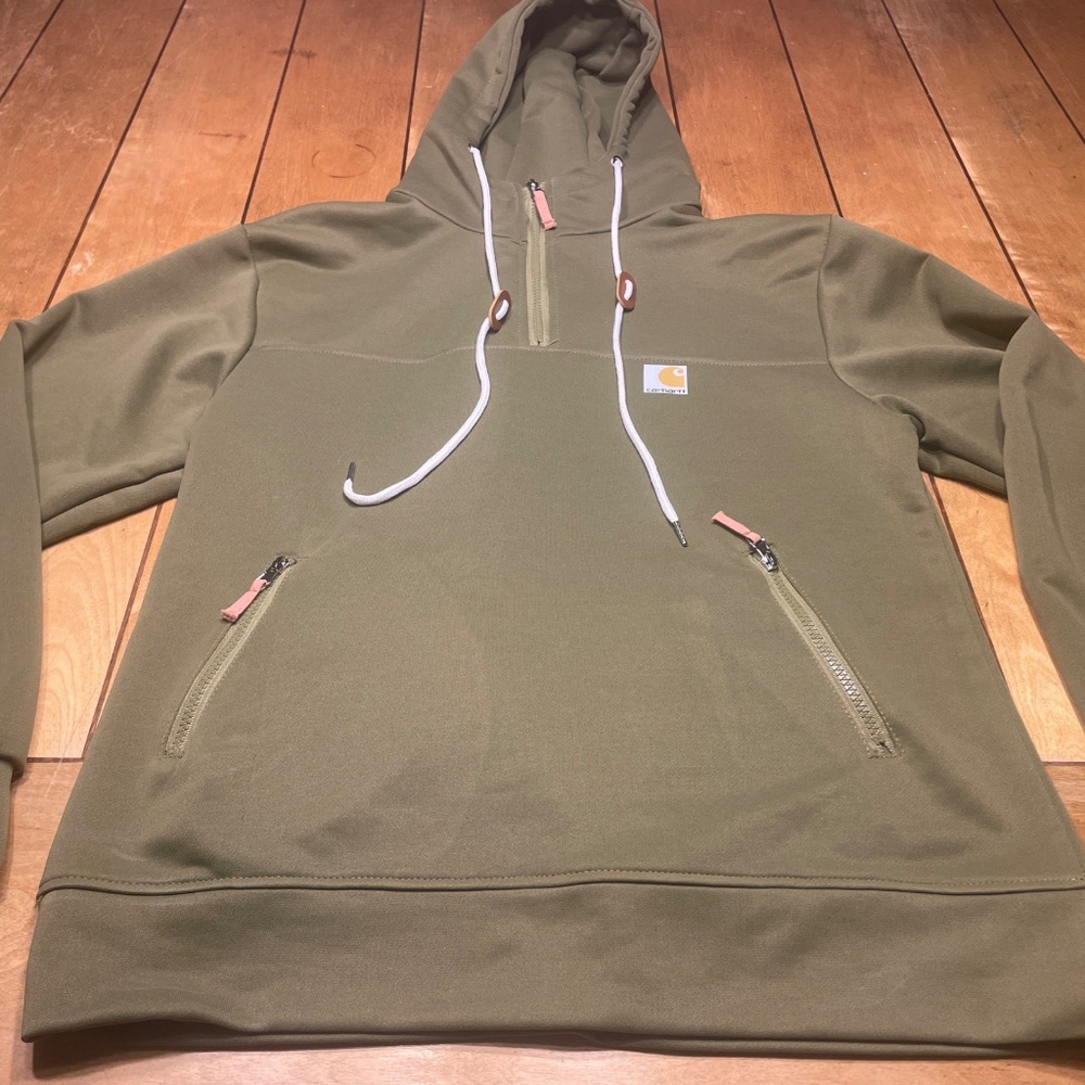 Carhartt Olive Green Hoodie
